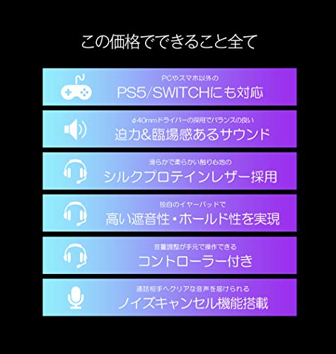 ゲーミングヘッドセット 3