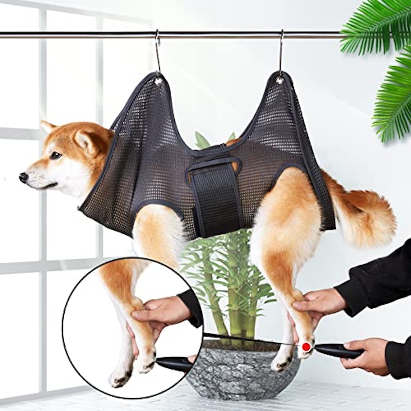 犬用グルーミングハンモック 2