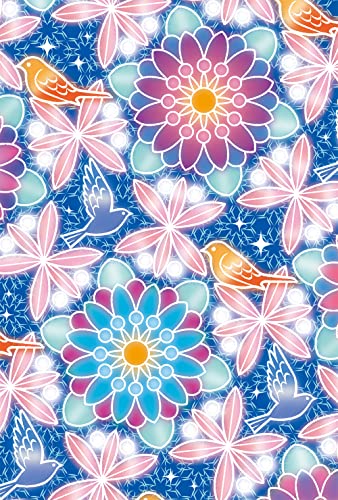 自律神経を整えるスクラッチアート 色彩を愉しむ花万華鏡 3