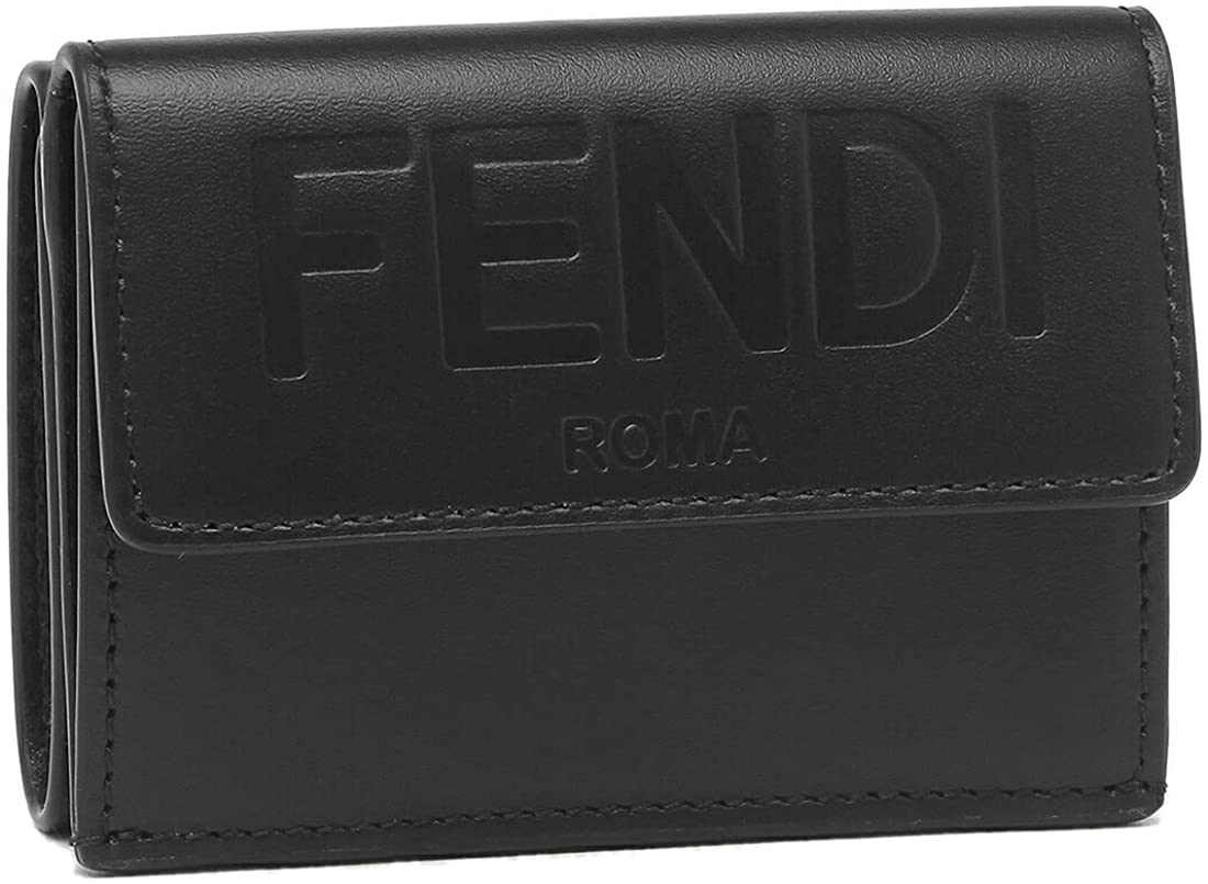 美品 FENDI コンチネンタルウォレット ズッカ ゴールド フェンディ