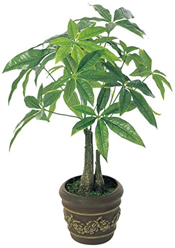 光触媒　人工観葉植物　フェイクグリーン　フレッシュマネーツリー1.15m