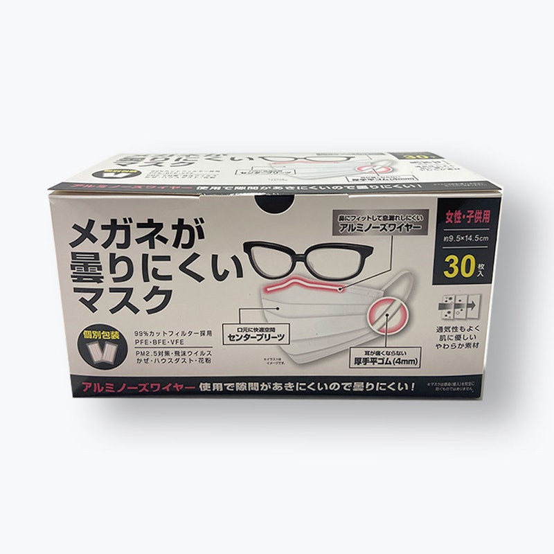 メガネが曇りにくいマスク 6