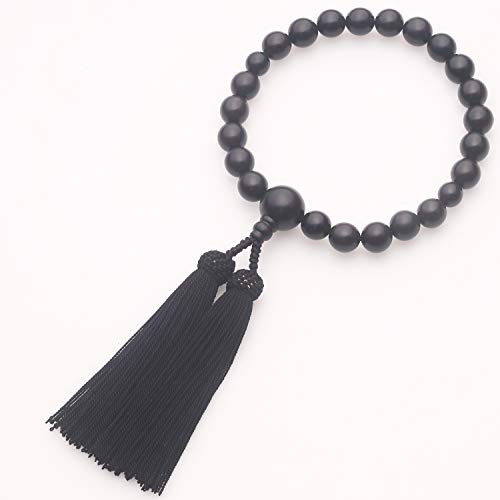数珠 縞黒檀 3