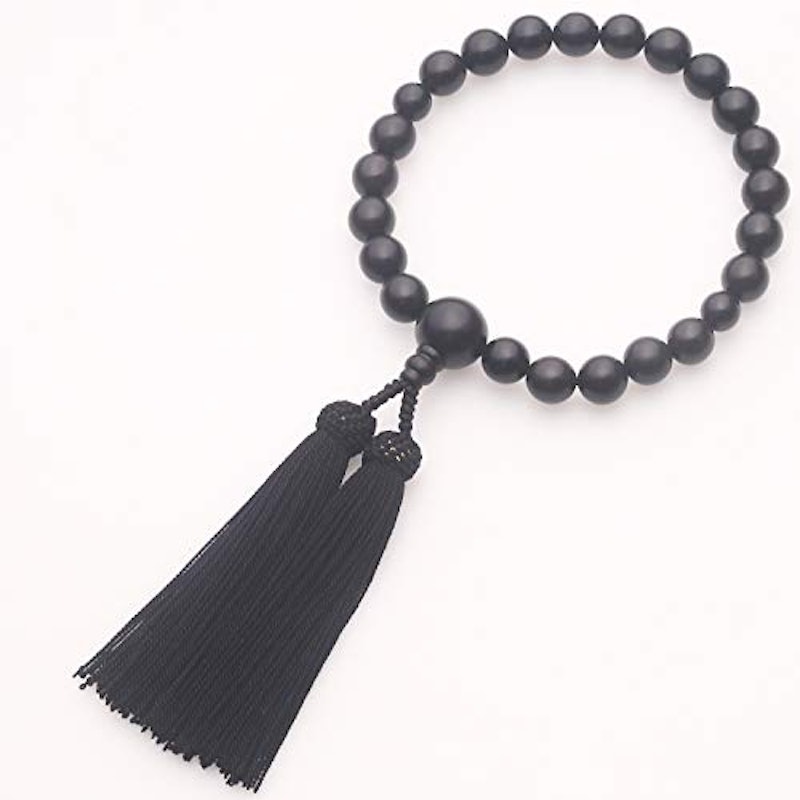 数珠 縞黒檀 3