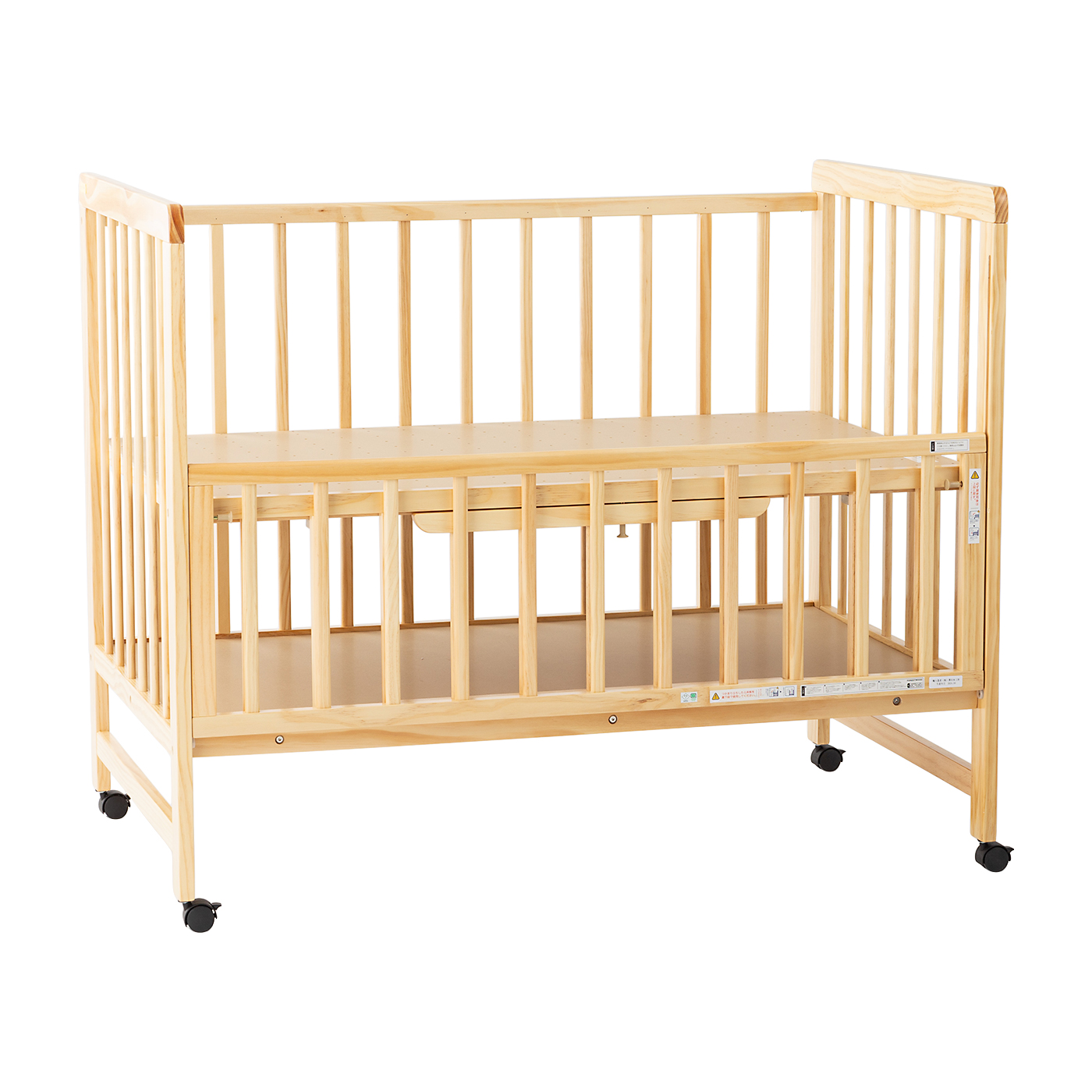 Oqhvup ベビーベッド 添い寝 乳児用ベッド 新生児ベッド 高さ6段調節