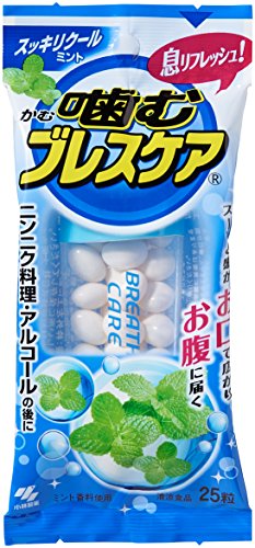 噛むブレスケア スッキリクールミント味 1