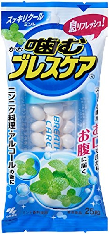 噛むブレスケア スッキリクールミント味 1