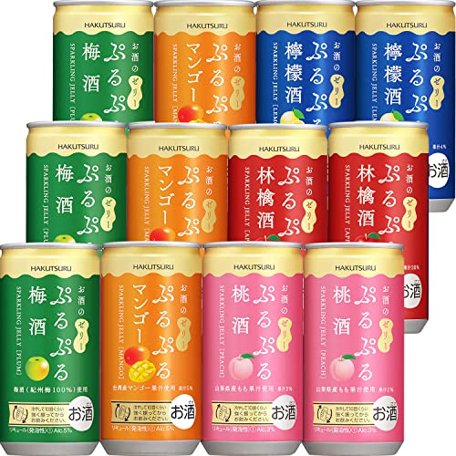 スパークリングゼリーのお酒5種のみくらべ 1