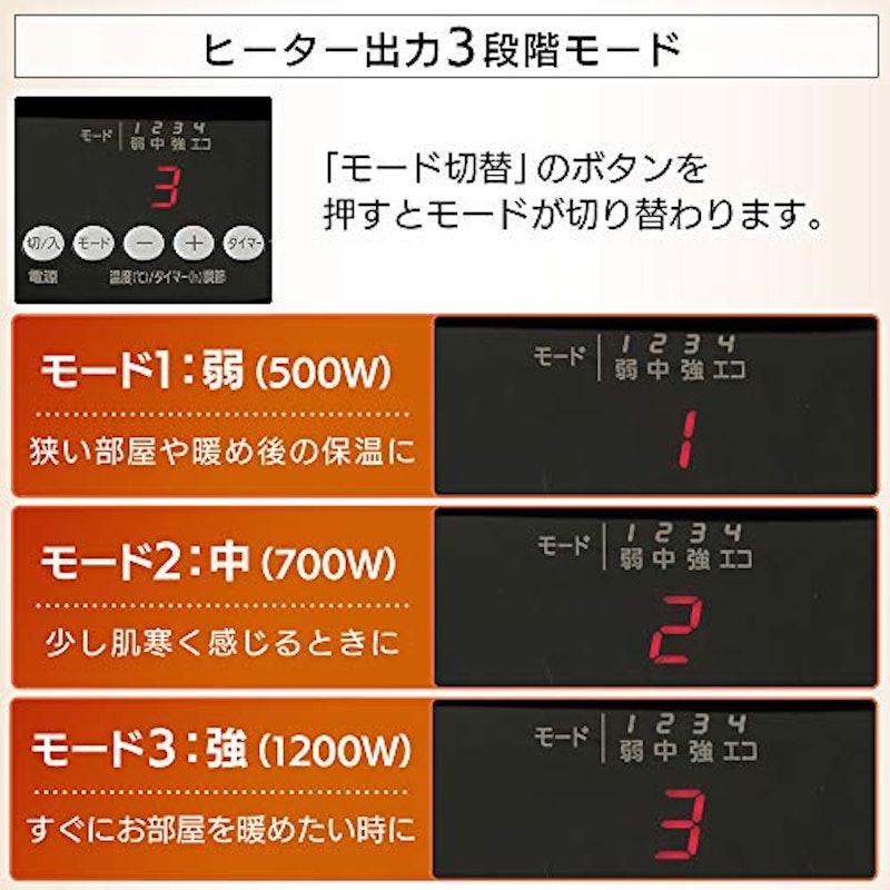 ウェーブ型オイルヒーター マイコン式 24h入切タイマー付 3
