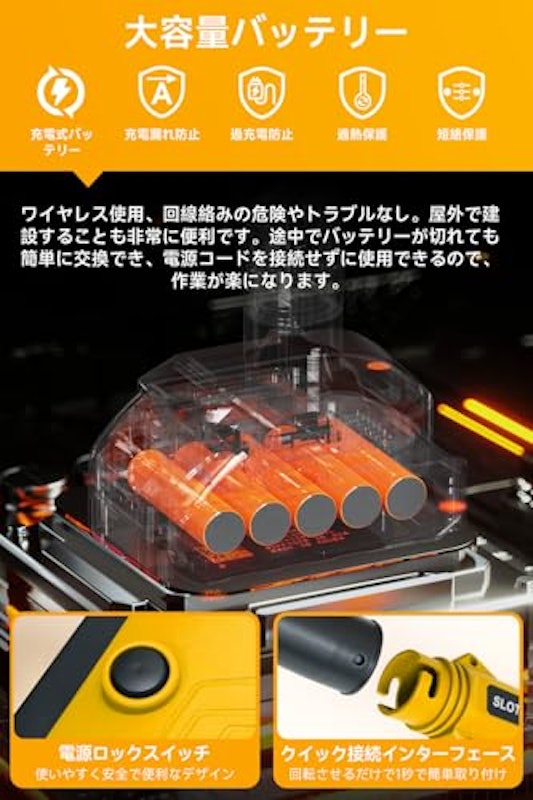 充電式ブロワー 3