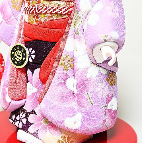 7号木目込京友禅桜花柄衣装市松 4