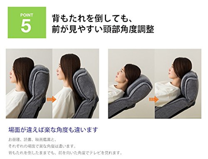 立ち上がりを考えたポケットコイルシート高座椅子 6