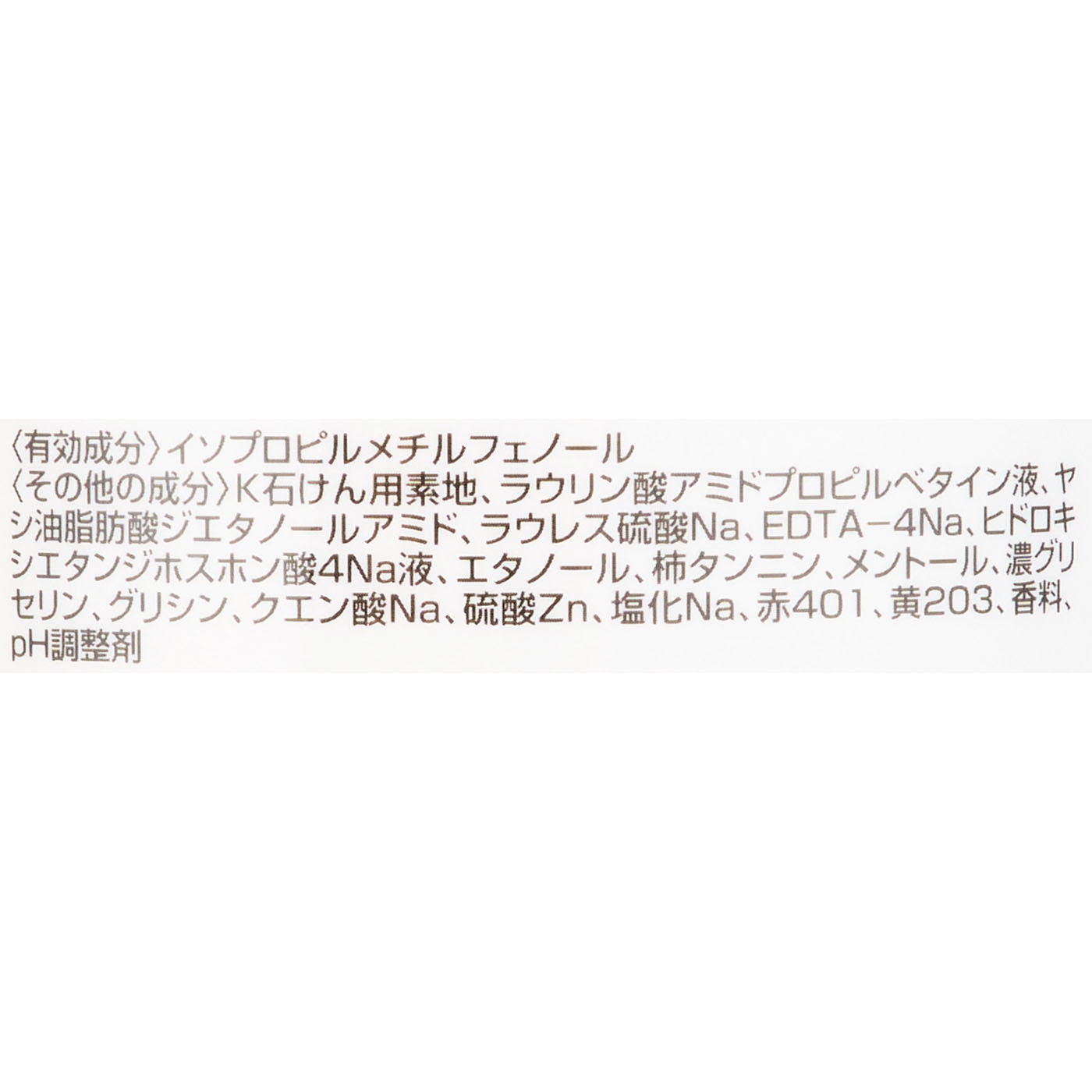 薬用柿渋・ボディソープ 2