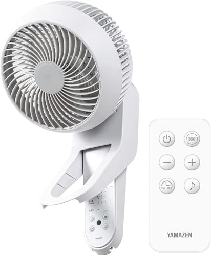 【お値下げ】YAMAZEN 壁掛けDCサーキュレーター　新品未使用 商品情報_DCモーター壁掛けサーキュレーター(18畳まで) | 山善の