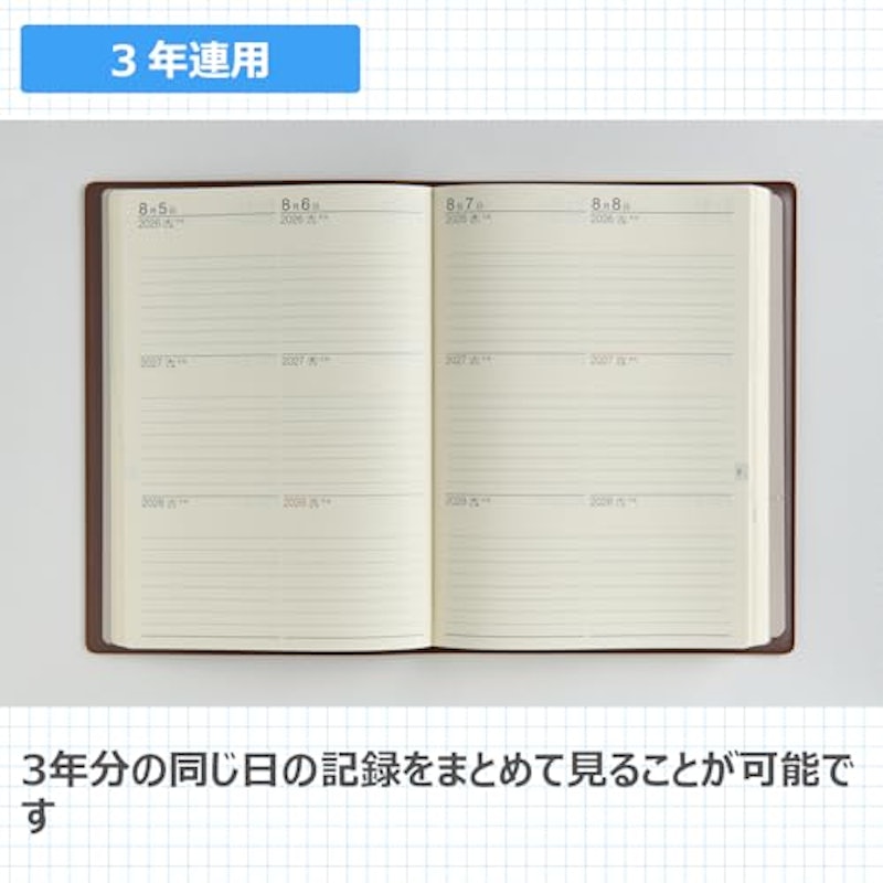 3年卓上日誌 3