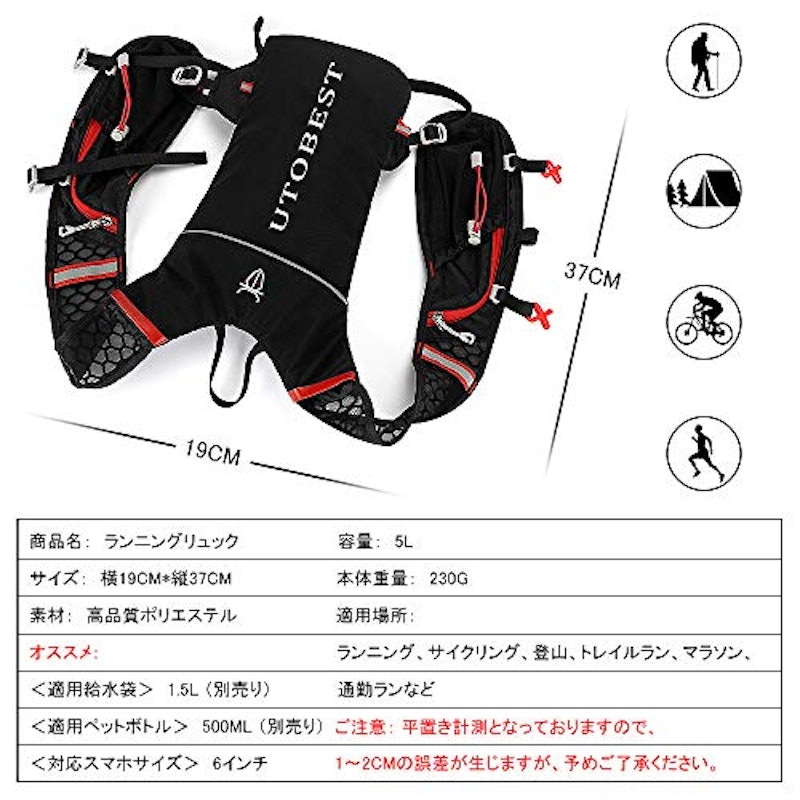 ハイドレーションリュック 3