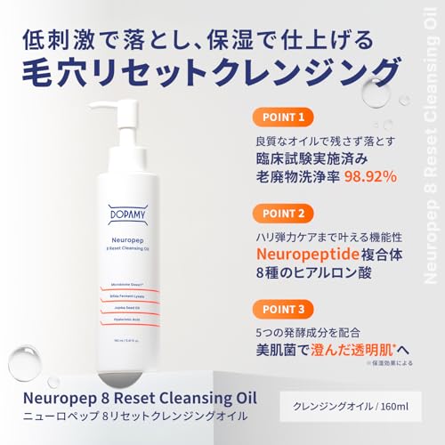 ニューロペップ8R クレンジングオイル クレンジングフォーム 3