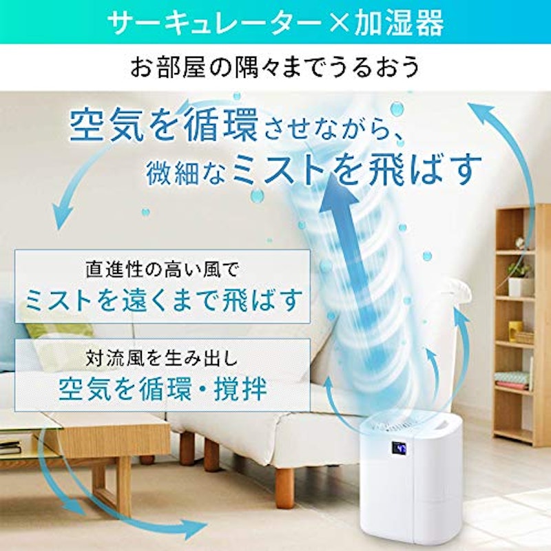 サーキュレーター加湿器 3