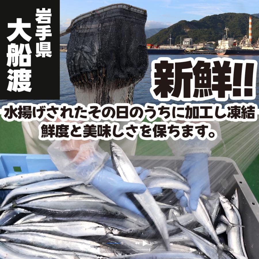  さんまフィレ皮付き大 4