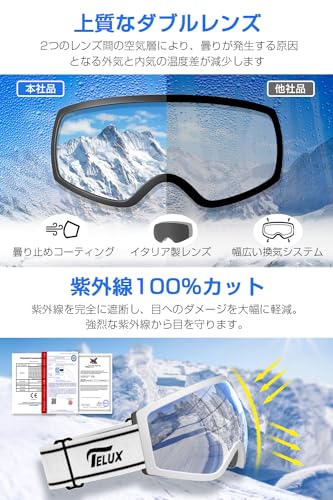 スノーボードゴーグルのおすすめ人気ランキング【2025年