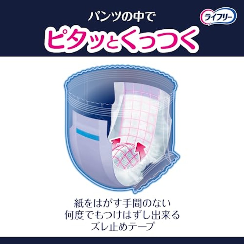ズレずに安心 紙パンツ用尿とりパッド 夜用 2