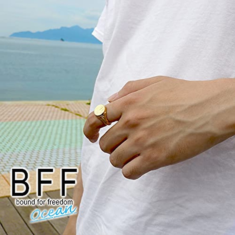 BFF タートル シグネットリング 6
