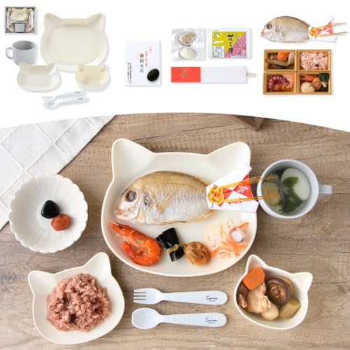 catte お食い初め 料理＆食器セット 1