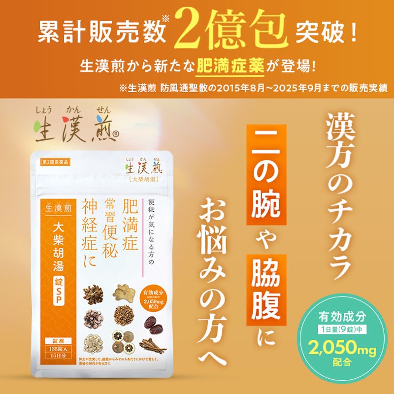 生漢煎 大柴胡湯錠SP 2