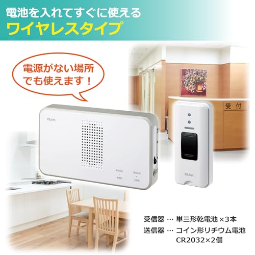 ワイヤレスチャイム 4
