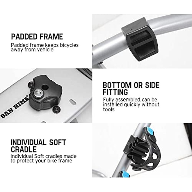 ボルトオン自転車キャリア 3