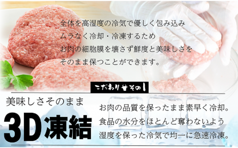佐賀牛入り熟成ハンバーグ 3