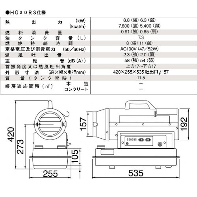 ホットガン 熱風ヒーター 2