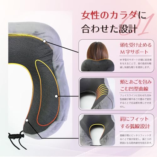 ラクネル モチふわ 極楽ネックピロー 4