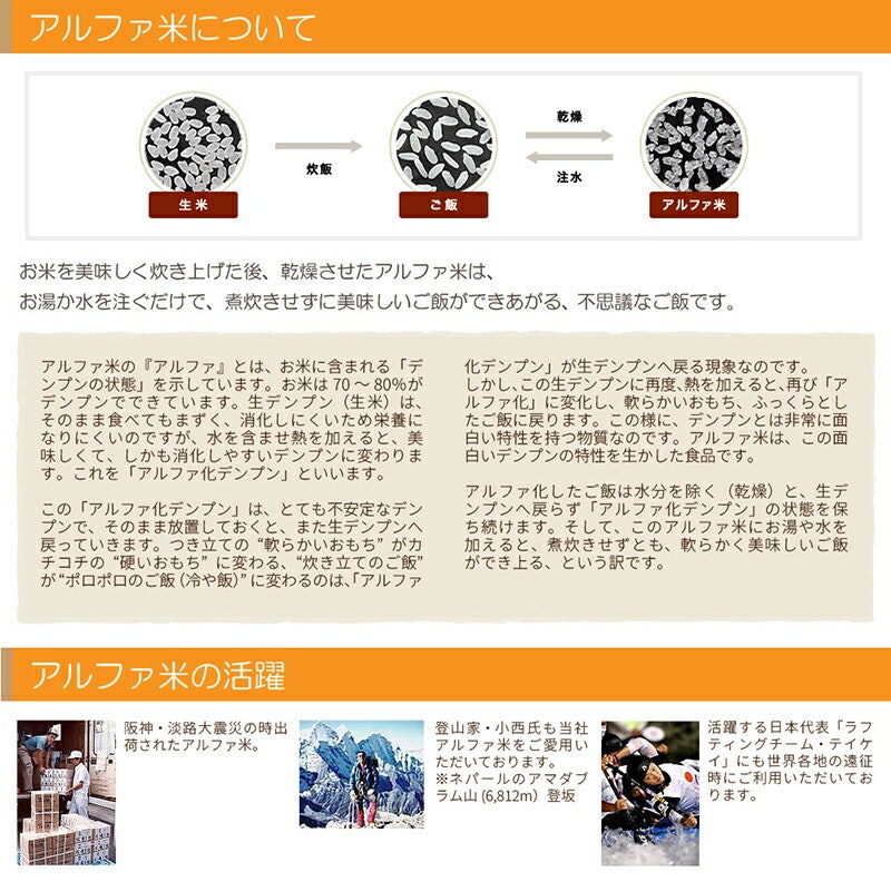 アルファ米 12種類 12食セット 6