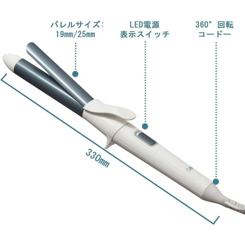 セラミック カール ヘアアイロン 4
