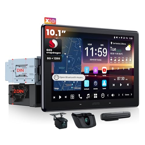 ATOTOZONE AI Android カーナビ 10インチ QLED 1