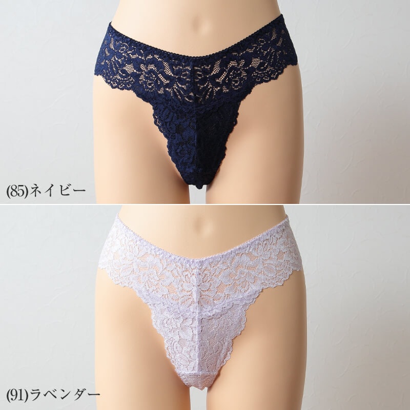 総レース Tバックショーツ 6