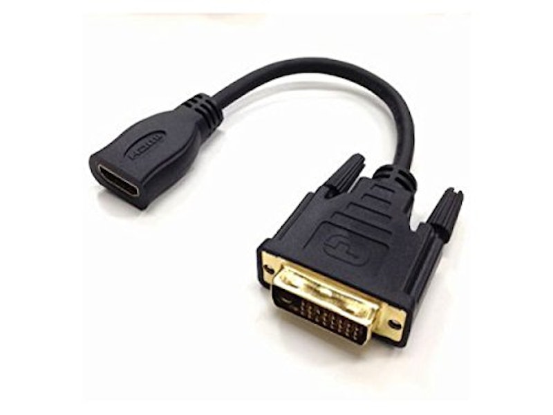DVI-D(メス)-HDMI(オス)変換ケーブル 2