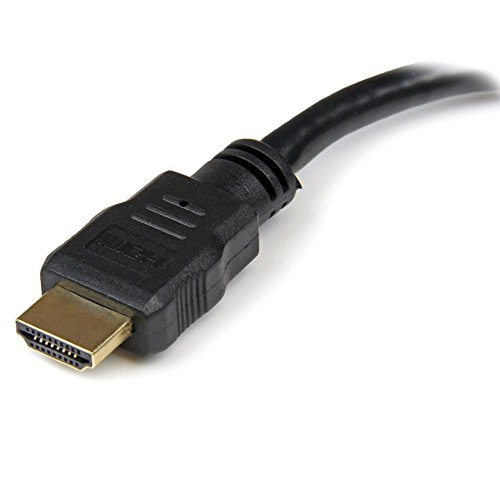 HDMI - DVI-D変換アダプタケーブル 20cm HDMI(オス) - DVI-D(メス) 2