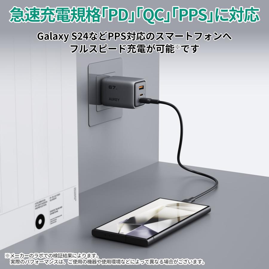 Comet Mix 3 67W USB-C充電器 6