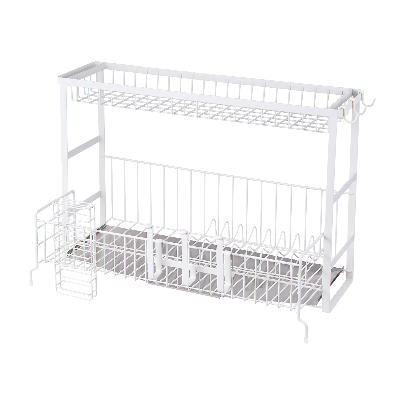 アール SAKuRAKu 伸縮式2段水切りラック SRN-552を検証レビュー