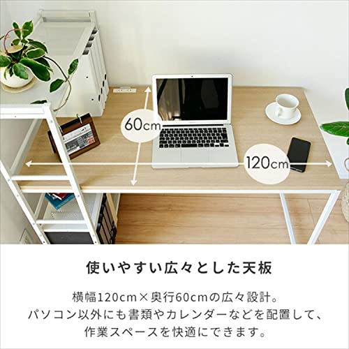 ラック付デスク 3