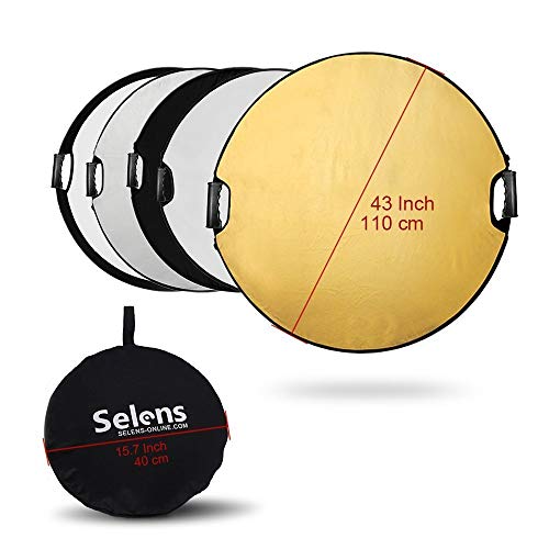 5-IN-1 撮影用丸レフ板 110cm 5