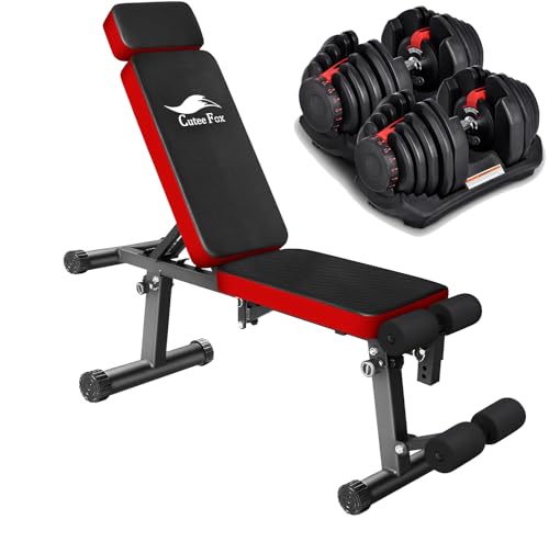 トレーニングベンチ＋可変式ダンベル 1