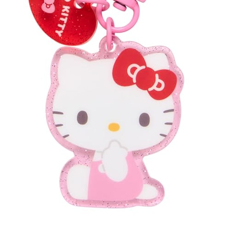 HELLO KITTY マスコット付きキーリングハンガー 3