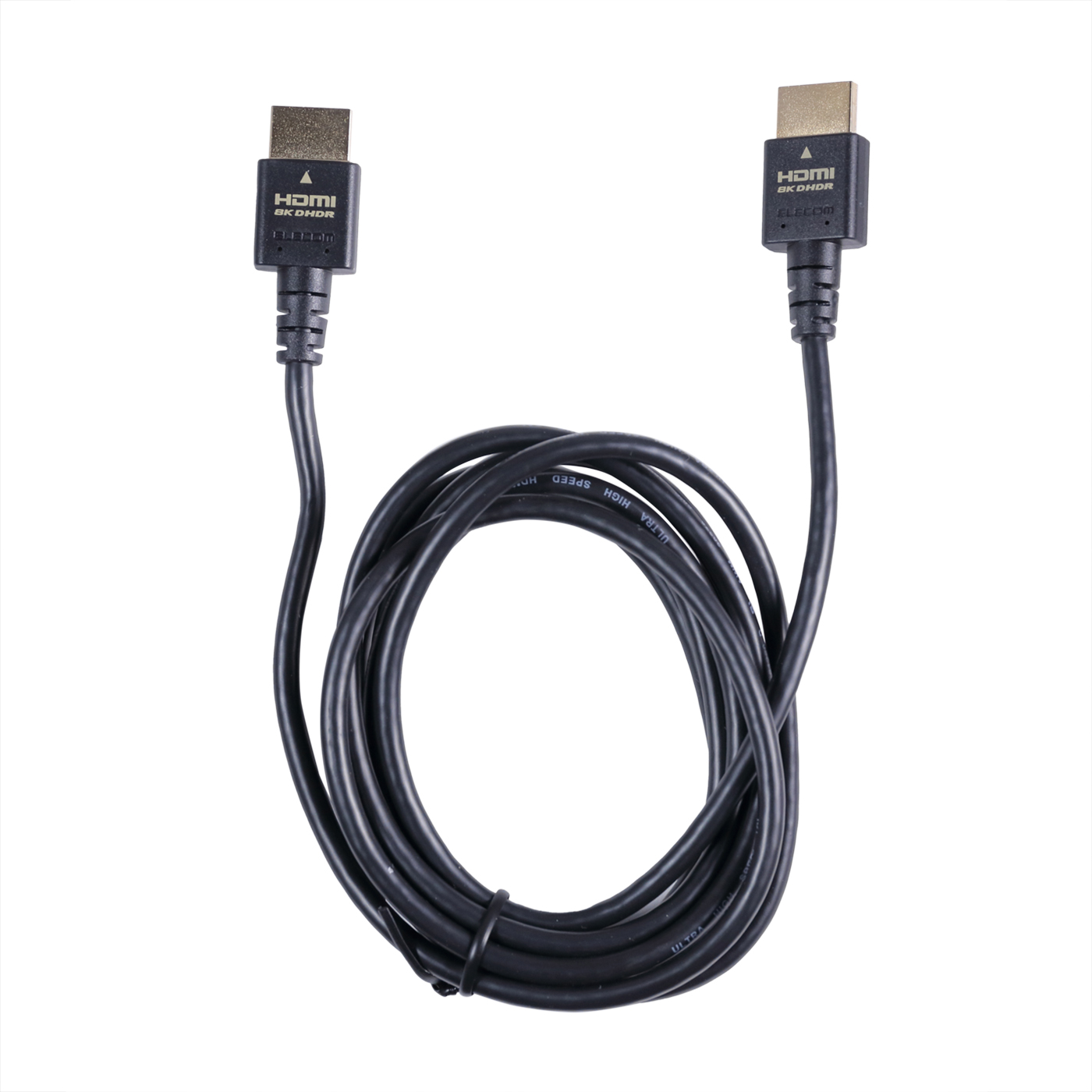 エレコム ウルトラハイスピードHDMIケーブルスリム CAC-HD21ESBK