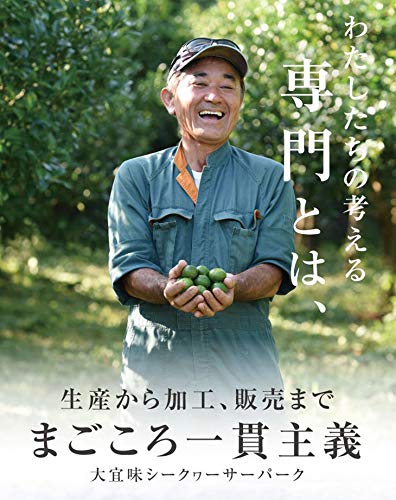 専門店のシークヮーサー果汁100% 3
