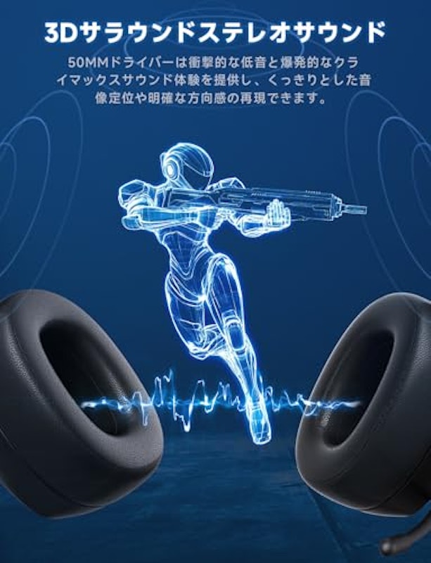 ゲーミングヘッドセット 3