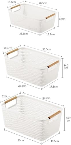 木製収納バスケット 2