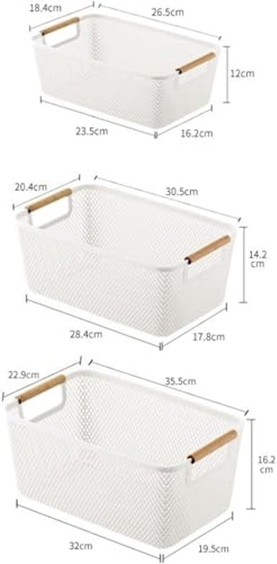 木製収納バスケット 2